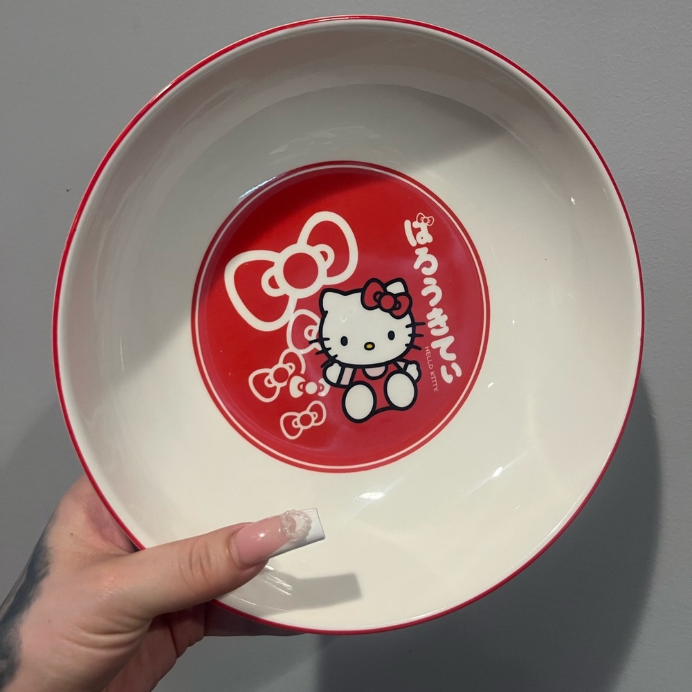 Hello kitty plate